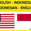 Translate English to Indonesian