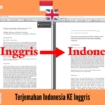 Terjemahan Indonesia KE Inggris